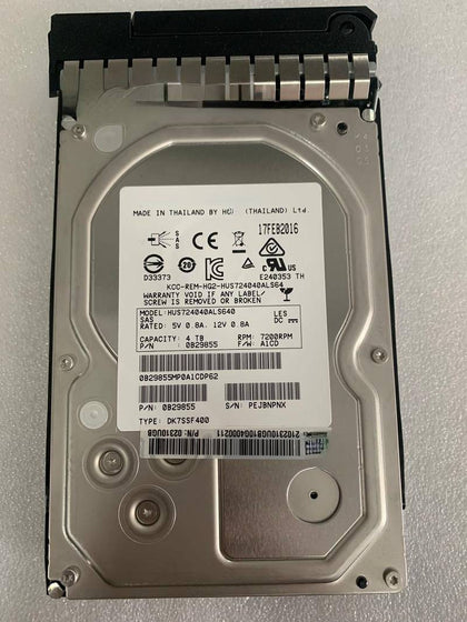 02310UGB 4T 7.2K SAS 3.5 RH5885 RH2288H V2 Hard Drives