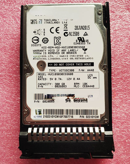 02310YCM 300G 10K 2.5 SAS 6GB V3 V4 V5 Hard Drives