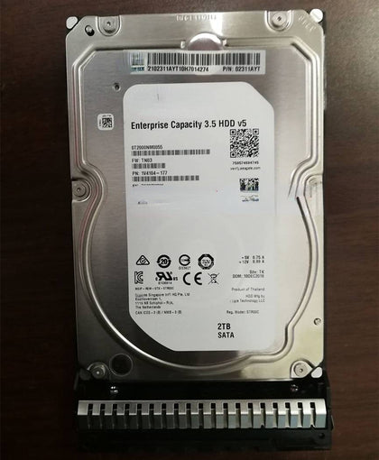 02311AYT 2T 3.5 SATA RH2488 RH2288H RH5885 V3 V4 V5 Hard Drives