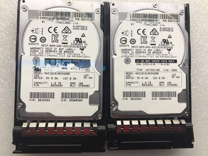 02311FJW 1.8T 10K 2.5 SAS 12G V2 V3 Hard Drives