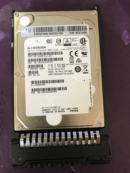 02311HAL 900G 10K SAS 2.5inch 12G RH5885 RH2288H V3 Hard Drives