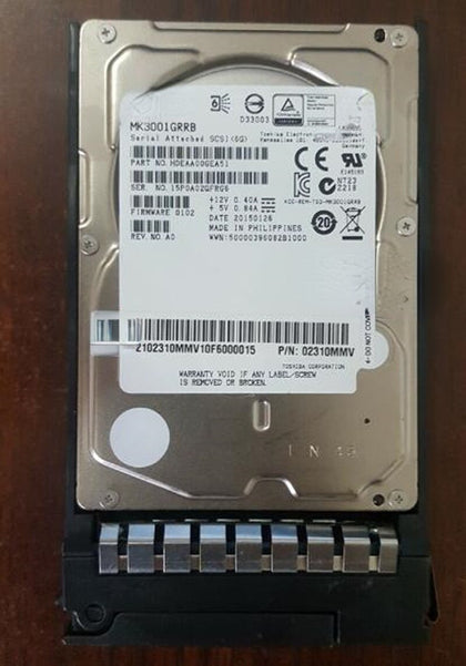 300G SAS 15K 2.5inch 64M 02310MMV RH5885 V2 V3 Hard Drives