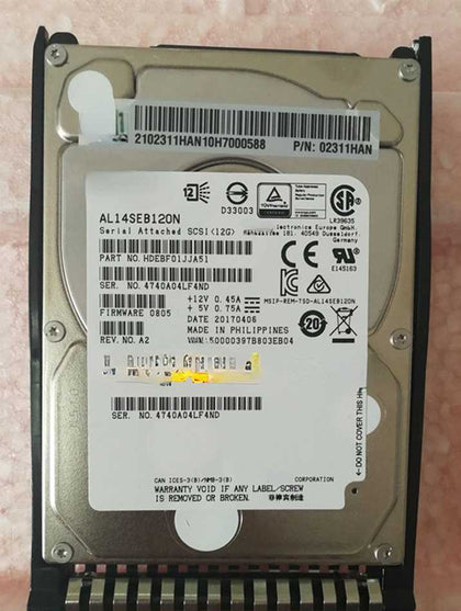 CH242 V3 CH121 V5 CH226 V3 Hard Drives 1.2T 10K 2.5inch SAS