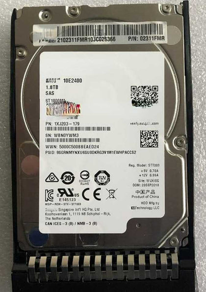 CH242 V3 CH121 V5 CH226 V3 Hard Drives 1.8T 10K 2.5inch SAS