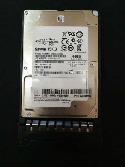 RH1285 RH2268 V2 RH2265 V2 Hard Drives 300G 15K 2.5inch SAS