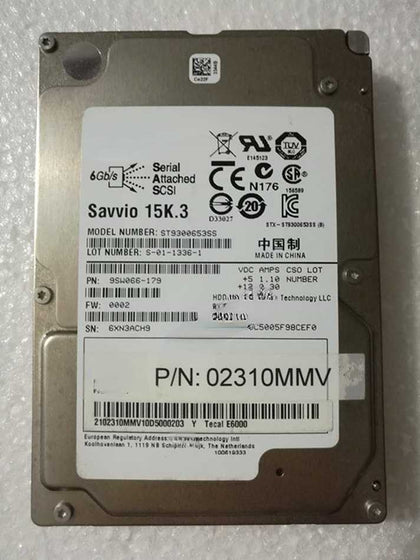 RH2285H V2 RH8100 V3 XH621 V2 Hard Drives 300G 15K 2.5 SAS