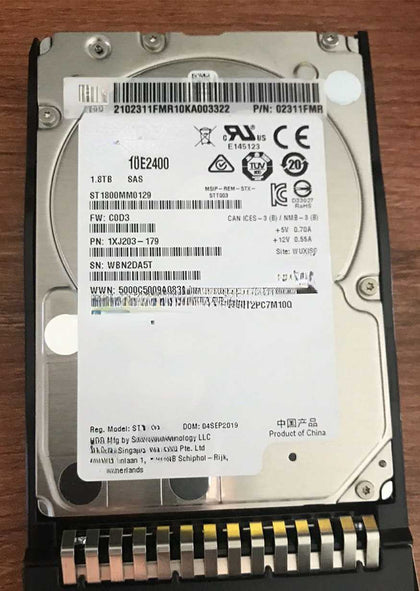 RH2485 V2 RH2288H V2 RH1288V2 Hard Drives 1.8T 10K 2.5 SAS