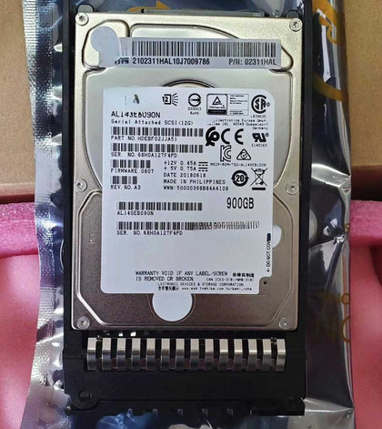 RH5585 RH8133 RH5885 V3 V4 Hard Drives 900G 10K 2.5 SAS 12G