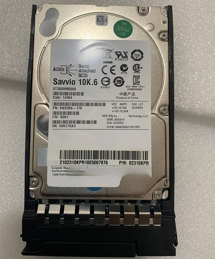 RH5885 RH2488 RH2288 V2 V3 300G 10K 2.5 SAS Hard Drives