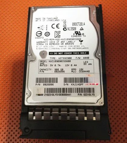 RH5885 V2 RH2285 RH5885H V3 Hard Drives 900G 10K 2.5 SAS