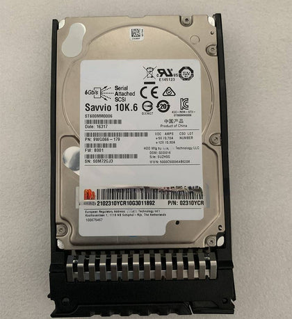 RH5885 V3 RH5288 V3 RH5585 V3 Hard Drives 600G 10K 2.5 SAS