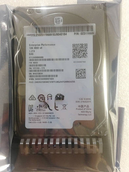 RH8133 V3 RH5885V4 RH5885H V4 Hard Drives 1.2T 10K 2.5 SAS