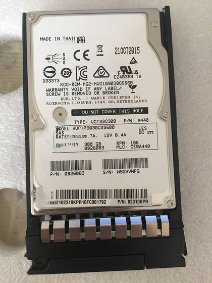 RH8133 V3 XH622 V3 XH628 V3 Hard Drives 300G 10K 2.5inch SAS