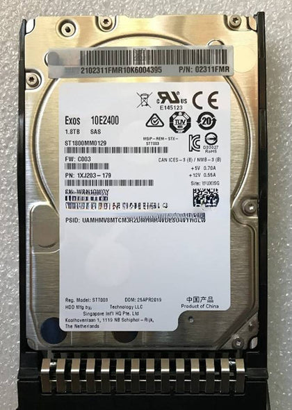 XH622 V3 XH628 V3 CH140 V3 Hard Drives 1.8T 10K 2.5inch SAS