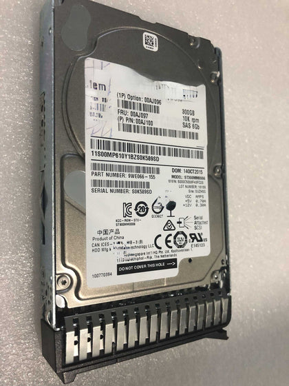 IBM 00AJ097 300G SAS 10K 2.5inch X3650 M5 X3500 M5 Hard Drives
