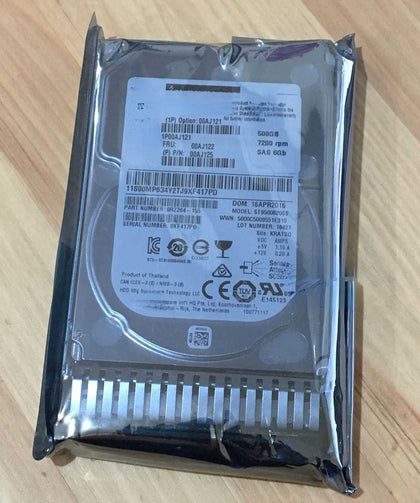 IBM 00AJ122 500G 7.2K 2.5inch SAS X3850 X6 X3950 X6 Hard Drives