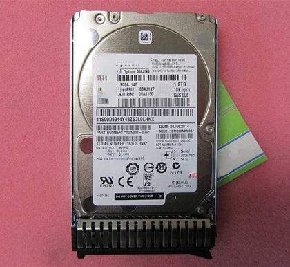 IBM 00AJ146 00AJ147 1.2T SAS 2.5inch 10K 128M X6 M5 Hard Drives