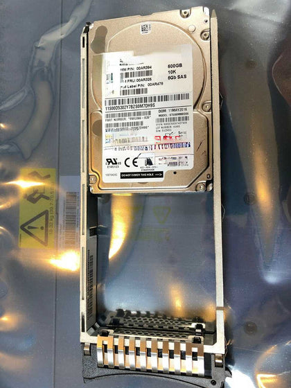 IBM 00AR394 00AR325 600G 10K 2.5inch SAS 6Gb V7000 G2 Hard Drives