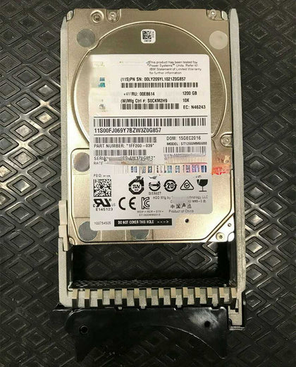 IBM 00E8614 00LY209 1.2T 10K 2.5 SAS P710 P720 P730 P740 Hard Drives