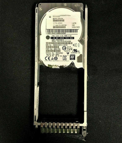 IBM 00RX921 00RY094 1.8T 10K 2.5 SAS 12Gb V5000 Gen1 Hard Drives