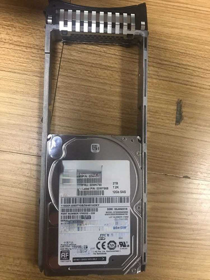 IBM 00WK887 00WK790 00WY968 2T 7.2K 2.5 SAS 12Gb V5000 Hard Drives