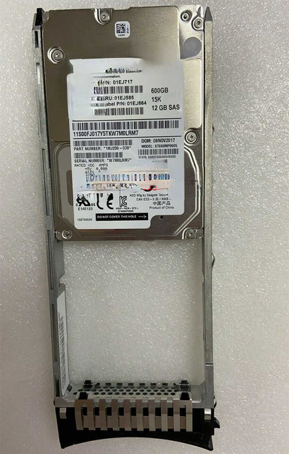 IBM 01EJ585 600G 15K 2.5 SAS 12Gb 01EJ864 01EJ171 Hard Drives