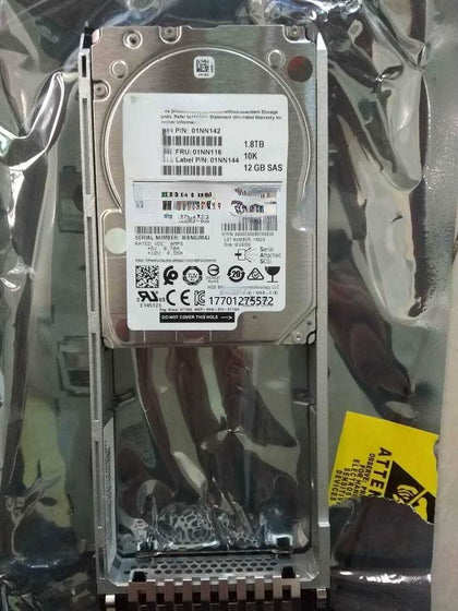 IBM 01NN142 01NN116 1.8T 10K 2.5 SAS 12Gb V5030 V5000 G2 Hard Drives