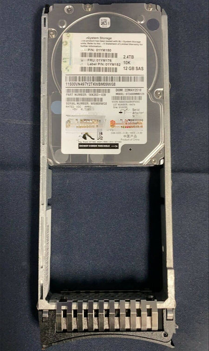 IBM 01YM150 01YM176 01YM152 2.4T 2.5 SAS V7000 Gen2 Hard Drives