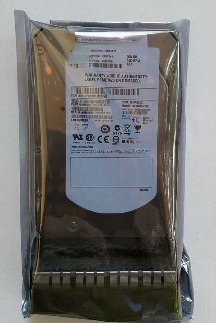 IBM 40K1041 300G 10K 3.5inch SAS 39R7344 X3650 X3400 Hard Drives