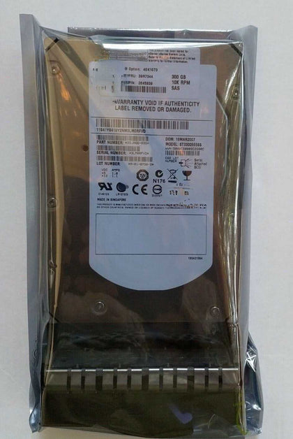 IBM 40K1041 39R7344 300G SAS 10K 3.5 X3650 Hard Drives