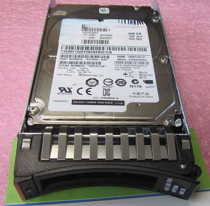 IBM 49Y2004 49Y2003 600G 10K 2.5 SAS X3650 M3 X3400 M3 Hard Drives