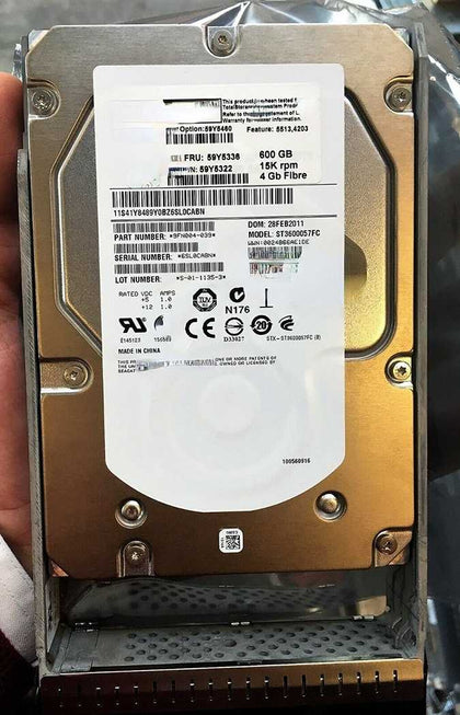 IBM 5417 59Y5336 42D4203 600G 15K 3.5 FC DS5020 DS4700 Hard Drives