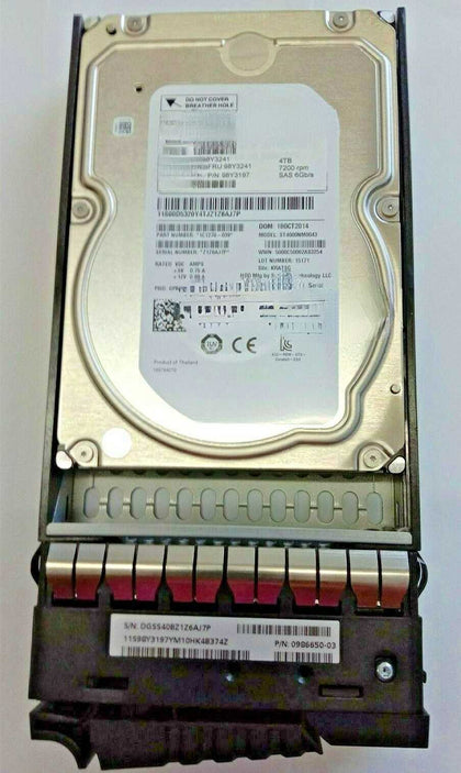 IBM 98Y3241 98Y3240 00D5320 4T 7.2K 3.5 SAS ST4000NM0043 Hard Drives
