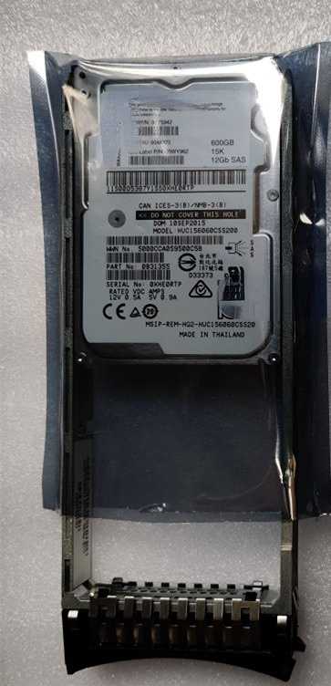 IBM AC61 00AK373 00NC647 600G SAS 15K 2.5 12G V5000 Hard Drives