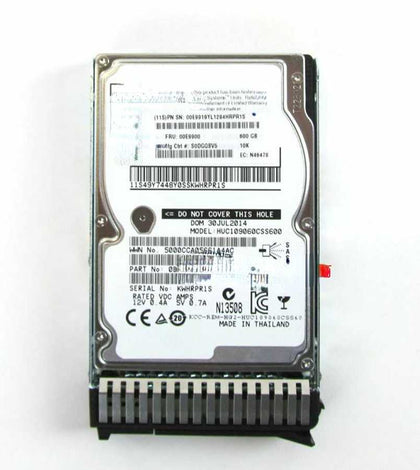 IBM ESD5 00E9900 00E9919 00LY233 600G 10K 2.5 SAS Power8 Hard Drives