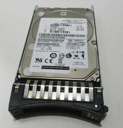 IBM X3500 M2 X3500 M3 X3500 M4 Hard Drives 1.2T 10K 2.5inch SAS