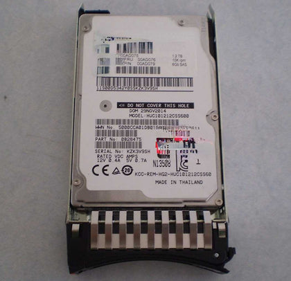 IBM X3620 M3 X3630 M3 X3630 M4 Hard Drives 1.2T 10K 2.5inch SAS