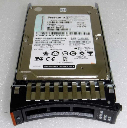 IBM X3650M2 X3650M3 X3650M4 Hard Drives 300G 15K 2.5 SAS