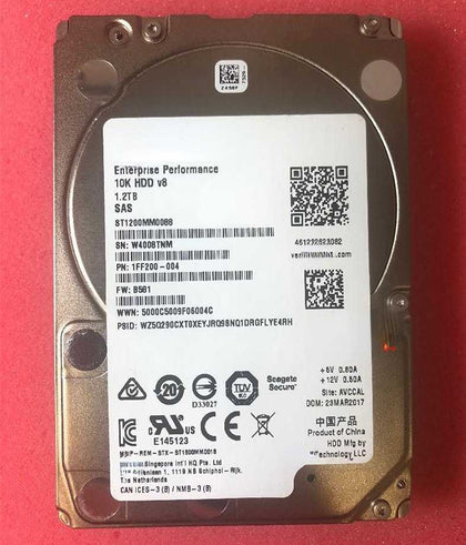 IBM x3650 M5 x3550 M5 x3500M5 Hard Drives 1.2T SAS 10K 2.5 128M