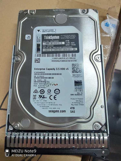 Lenovo 00YK032 7XB7A00043 4T 7.2K 3.5 SAS 12GB SR Hard Drives