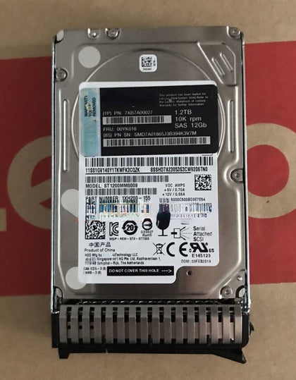 Lenovo 1.2T 10K 2.5inch SAS 00YK016 SR530 SR950 SR630 Hard Drives