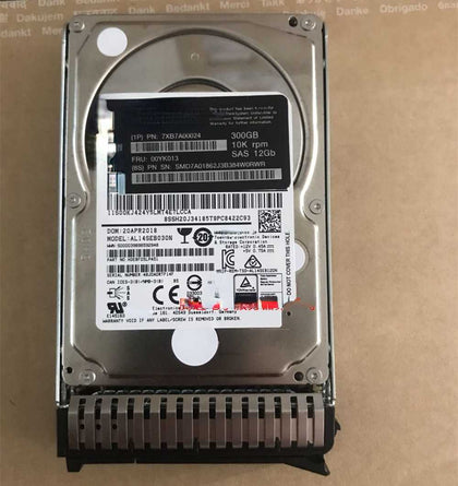 Lenovo 7XB7A00024 00YK013 300G 10K 2.5inch SAS 12Gb Hard Drives