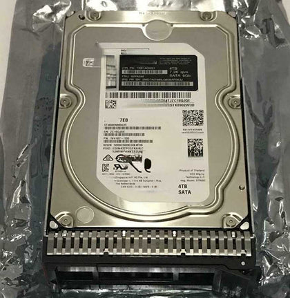 Lenovo 7XB7A00051 00YK040 4T 7.2K 3.5inch SATA 6Gb SR Hard Drives