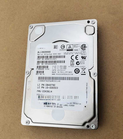 Lenovo R525 G2 G3 R525 G6 T168 G7 Hard Drives 300G 10K 2.5inch SAS