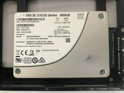 Lenovo RD540 RD550 RD630 RD640 RD650 Solid State Hard Drives 800G 2.5 SATA SSD