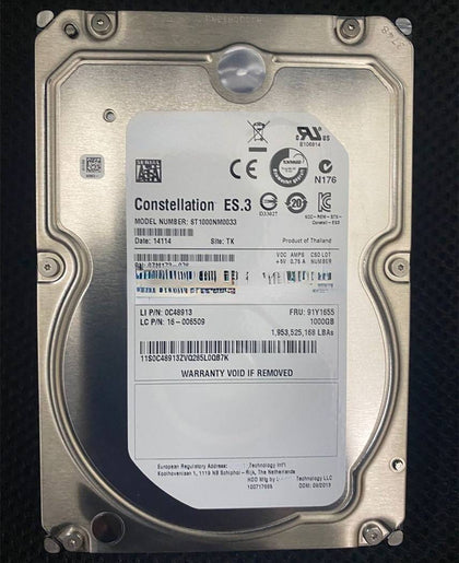 Lenovo RD650 RD830 RQ750 RQ940 1T 7.2K 3.5inch SATA Hard Drives
