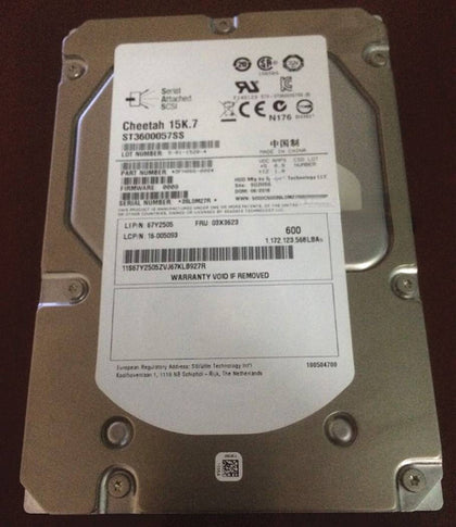 Lenovo RD650 RD830 RQ750 RQ940 Hard Drives 600G 15K 3.5inch SAS