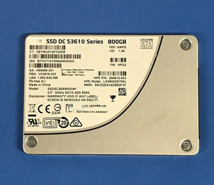 Lenovo RD680 RD830 RQ750 RQ940 Solid State Hard Drives 800G 2.5 SATA SSD