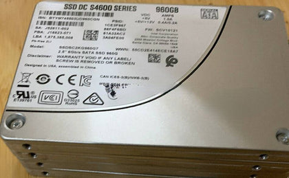 Lenovo SR530 SR950 SR630 RD440 RD450 Solid State Hard Drives 960G 2.5 SATA SSD