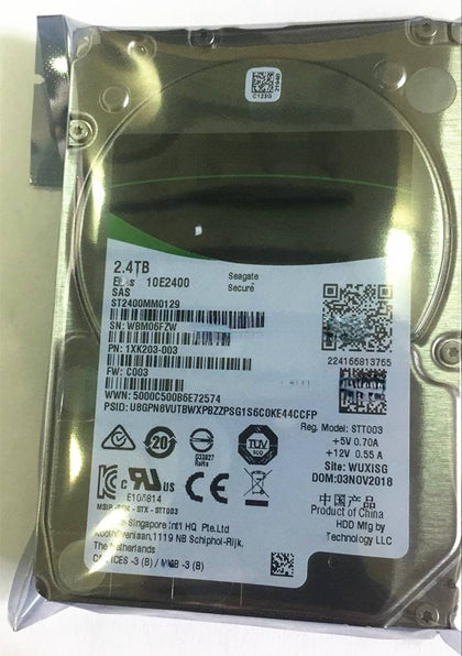 Lenovo ST558 SR530 SR950 SR630 RD350 Hard Drives 2.4T 10K 2.5 SAS